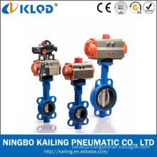 Pneumatic Actuator Butterfly Wafer Type Water Control Valve